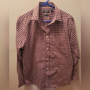 Chaps Boy's Plaid Button Down Shirt
